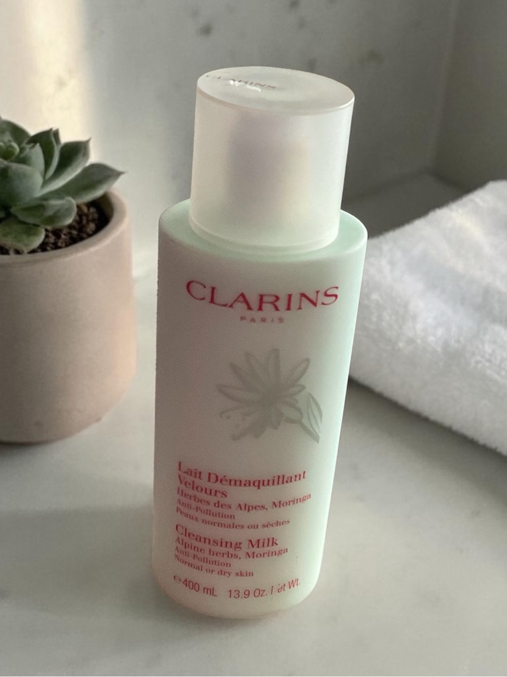 Clarins Velvet Cleansing Milk - 13.9 oz.